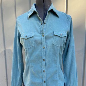 J Crew - Women's Corduroy Long Sleeve Shirt